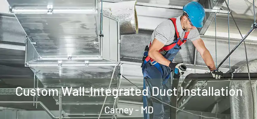 Custom Wall-Integrated Duct Installation Carney - MD