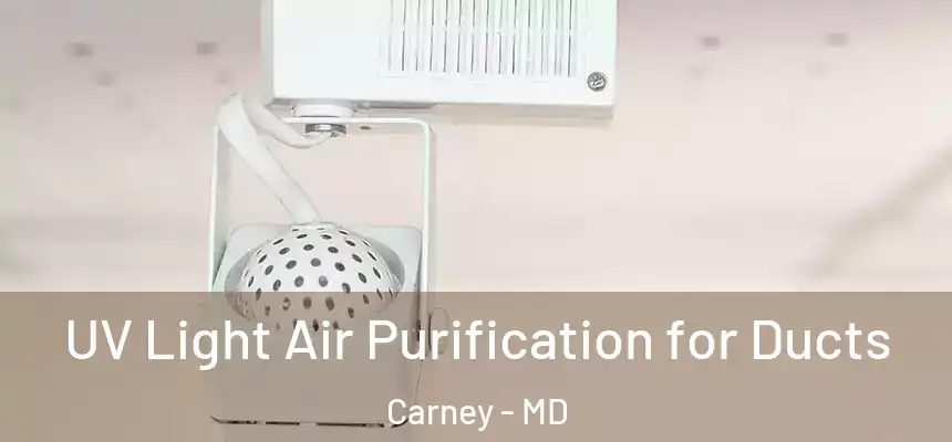 UV Light Air Purification for Ducts Carney - MD